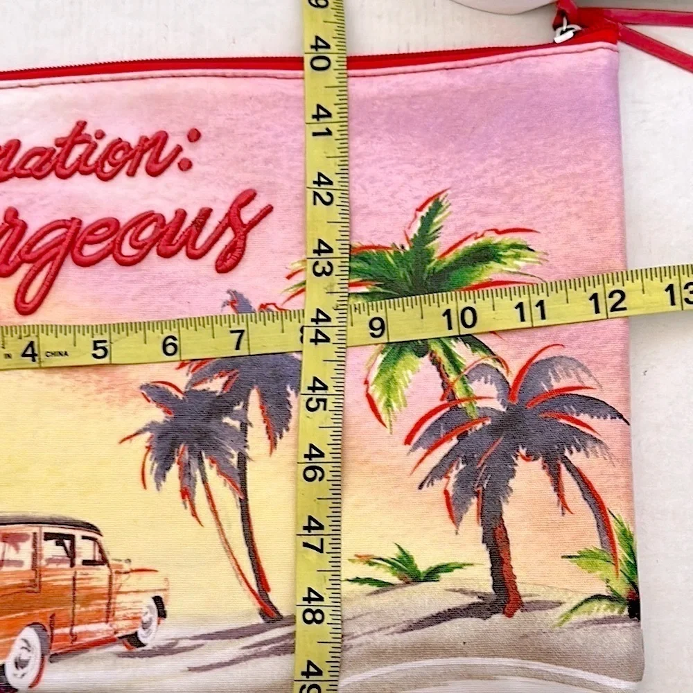 Merle Norman Destination Gorgeous Cosmetic Pouch